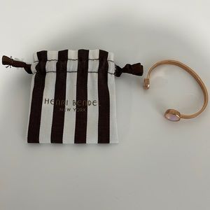 Henri Bendel New York rose gold bracelet